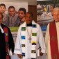 Hans Gernert, William Sugoho und Martin Oeters