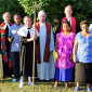 Nach dem Partnerschaftsgottesdienst in Wiesentheid am 7.7.18