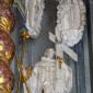 Ebrach, Bernhard-Altar mit Vision der Kreuzigung Jesu