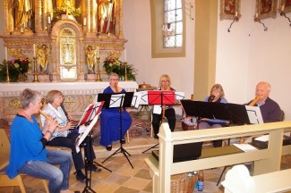 Flötenquartett musica viva in Gräfenneuses