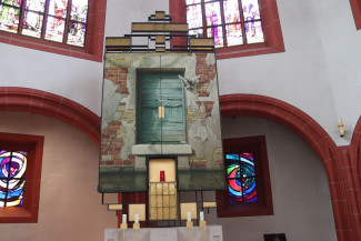 Altar von Michael Triegel, Pfarrkirche St. Augustinus in Dettelbach