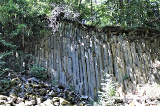 Basaltsäulen am Geißkopf
