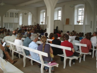 Herrnhuter Saalkirche in Ebersdorf