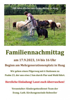 Familiennachmittag in Haag