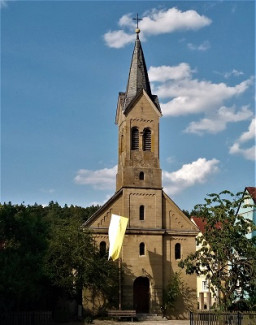 Marienkapelle in Gräfenneuses, erbaut 1868-1888