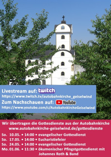 Livestream aus der Autobahnkirche