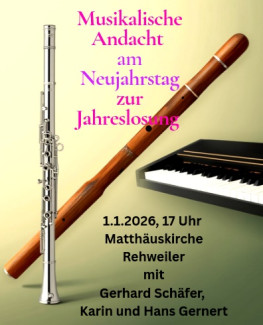 Musikalische Andacht am Neujahrstag