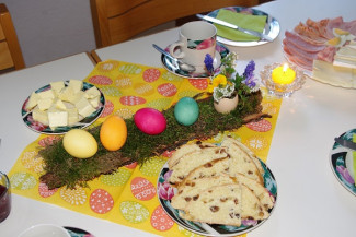 Osterfrühstück im Zinzendorfhaus