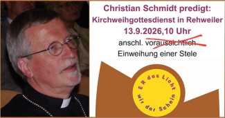 Christian Schmidt kommt als Gastprediger nach Rehweiler
