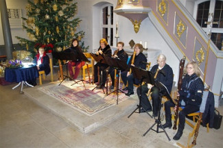 Ursula Oeters und Flötenquartett "Rondo" in Rehweiler