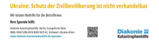 Bankverbindung Katastrophenhilfe der Diakonie