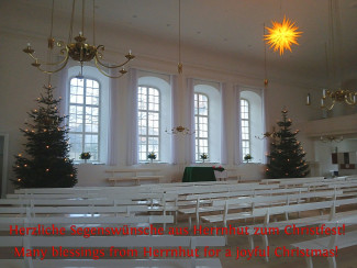 Weihnachtsgruß aus Herrnhut 2024