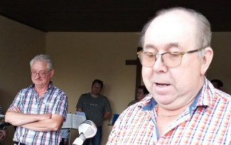 Werner Beck leitet seit 30 Jahren den Posaunenchor Füttersee
